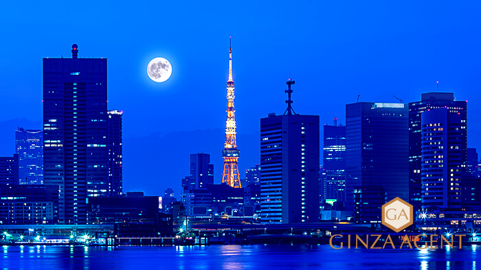 銀座の高級クラブで働くのに東京へ上京しませんか？夜景